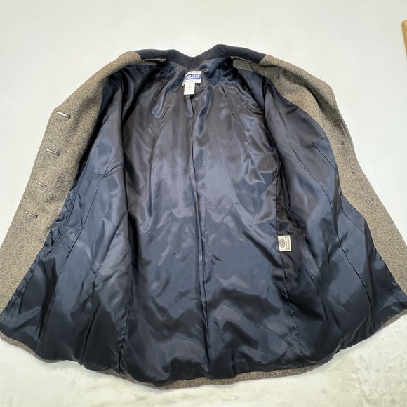 Pendleton Knockabouts Herringbone Women's Jacket 100% Virgin Wool Size 8, Brown - Picture 10 of 11